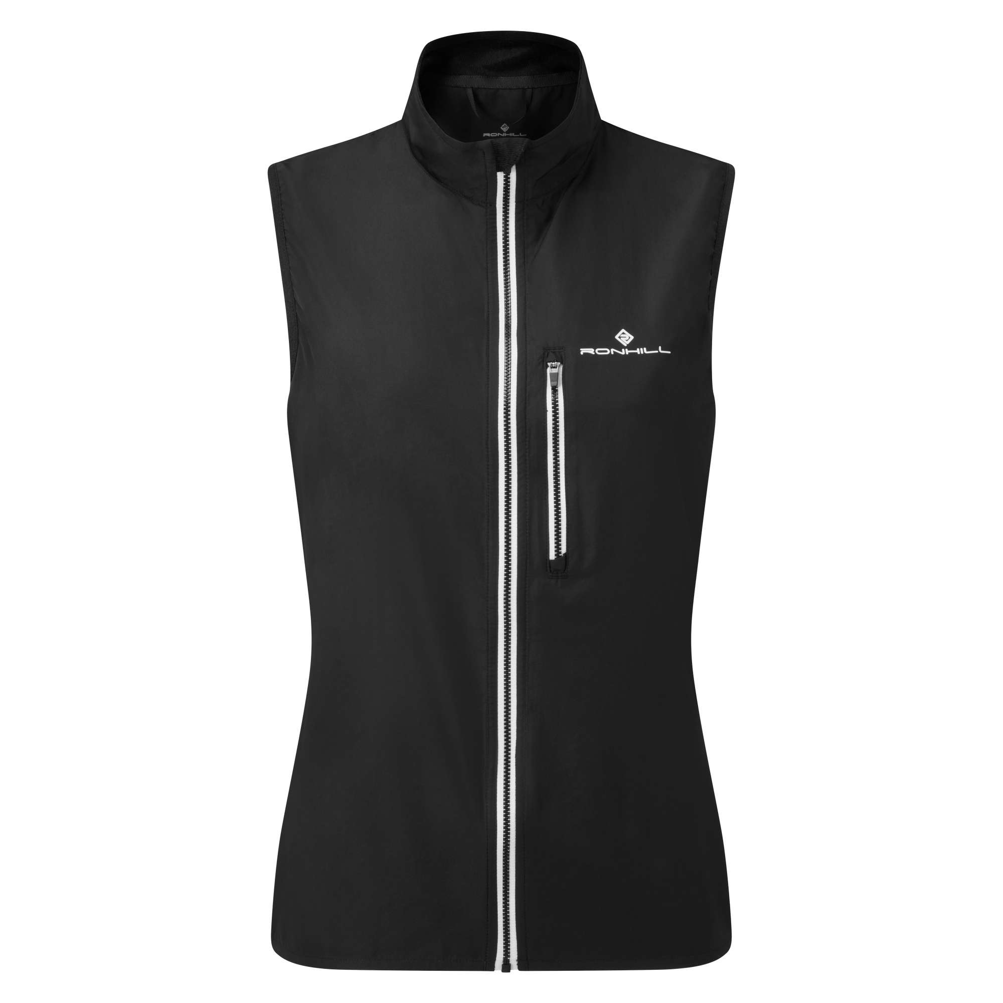 vindtett løpevest dame, Ronhill Core, og løpevest for kjølige dager